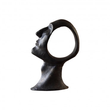 Figura rzeźba Głowa żeliwna...